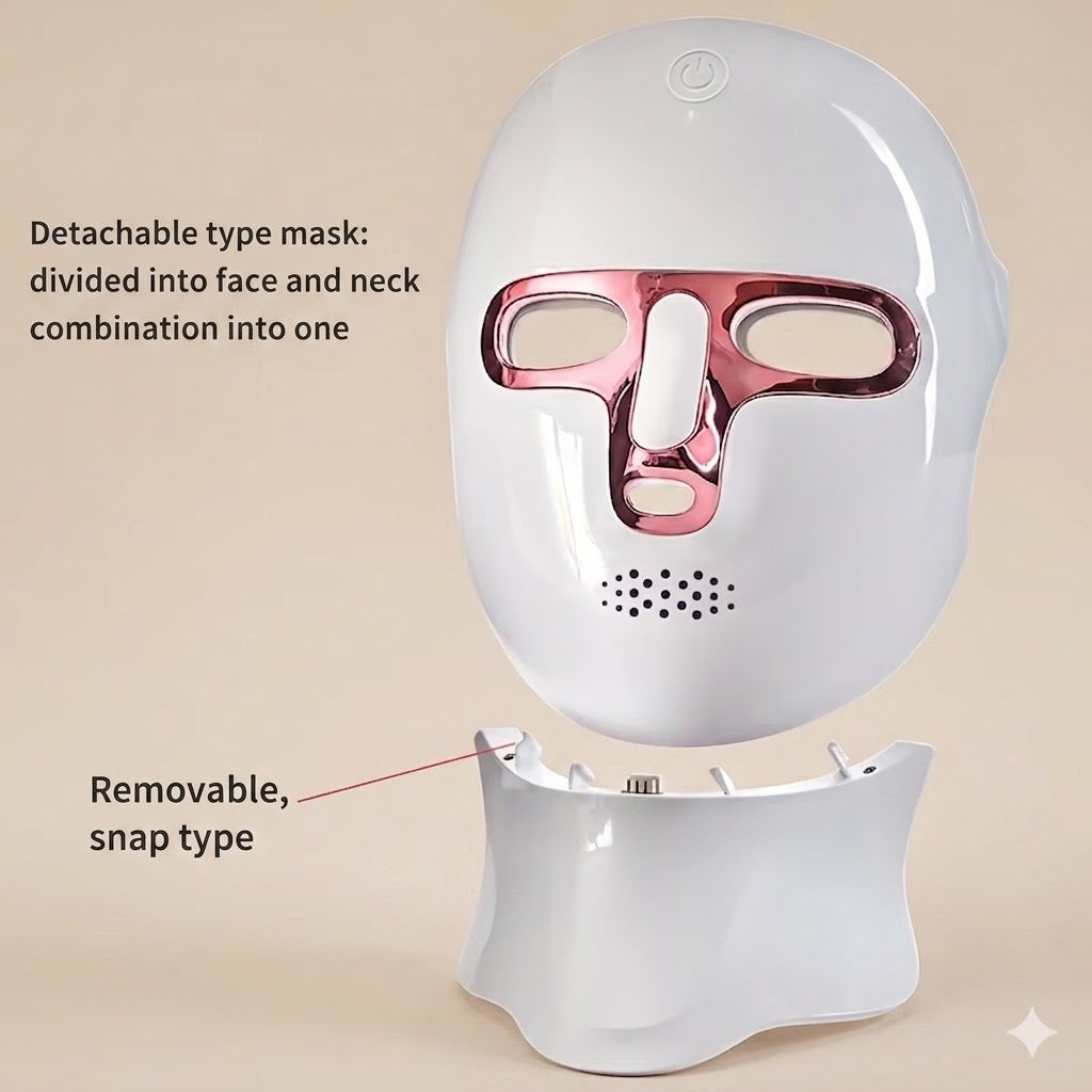 7-Color LED Infrared Face & Neck Mask