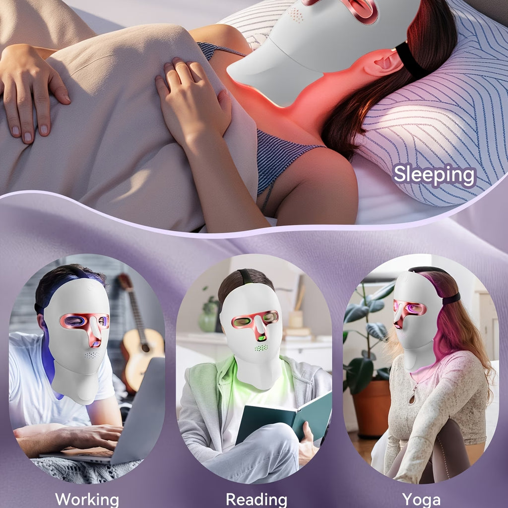 7-Color LED Infrared Face & Neck Mask